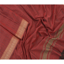 Load image into Gallery viewer, Sanskriti Vintage Dupatta Long Stole Cotton Dark Red Shawl Hand-Woven Hijab
