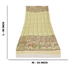 Sanskriti Vintage Dupatta Long Stole Cotton Cream Madhubani Printed Hijab/Shawl