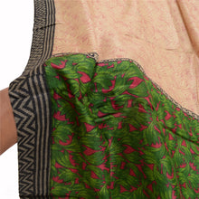Load image into Gallery viewer, Sanskriti Vintage Dupatta Long Stole Woolen Ivory Wrap Hijab Woven Woolen Shawl
