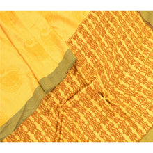 Load image into Gallery viewer, Sanskriti Vintage Dupatta Long Stole Woolen Lemon Shawl Printed Soft Hijab
