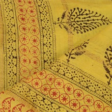 Load image into Gallery viewer, Sanskriti Vintage Dupatta Long Stole Chanderi Green Veil Block Printed Scarves
