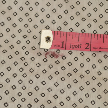 Sanskriti Vintage Dupatta Long Stole Cotton Hijab Ivory Printed Wrap Scarves