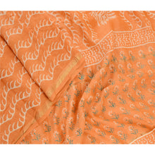 Load image into Gallery viewer, Sanskriti Vintage Dupatta Long Stole Pure Chanderi Silk Hand-Block Printed Veil
