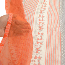 Load image into Gallery viewer, Sanskriti Vintage Dupatta Long Stole Cotton Warli Printed &amp; Woven Kota Scarves

