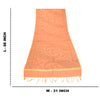 Sanskriti Vintage Dupatta Long Stole Chanderi Woven Hijab Floral Scarves