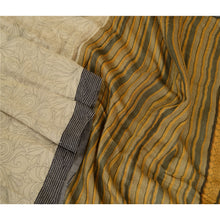 Load image into Gallery viewer, Sanskriti Vintage Dupatta Long Stole Pure Woolen Ivory Shawl Printed Scarves
