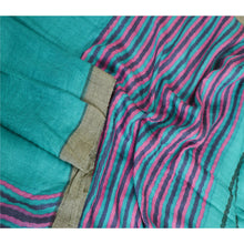 Load image into Gallery viewer, Sanskriti Vintage Dupatta Long Stole Pure Woollen Green Printed Scarves
