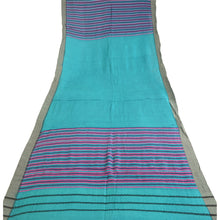 Load image into Gallery viewer, Sanskriti Vintage Dupatta Long Stole Pure Woollen Green Printed Scarves
