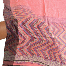 Load image into Gallery viewer, Sanskriti Vintage Dupatta Long Stole Pure Woollen Pink Shawl Printed Scarves
