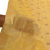 Sanskriti Vintage Dupatta Long Stole Net Mesh Yellow Embroidered Woven Scarves