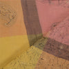 Sanskriti Vintage Dupatta Long Stole Pure Cotton Hand Embroidered Kantha Scarves