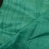 Sanskriti Vintage Sea Green Long Dupatta Stole Pure Silk Embroidered Scarves