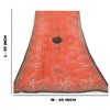 Sanskriti Vintage Rød Lang Dupatta Stole Blend Georgette Digitalt Trykte Tørklæder