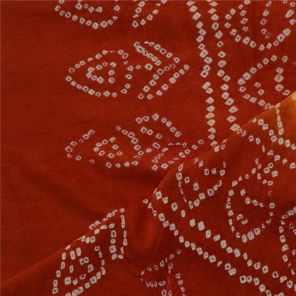 Санскритский винтажный индийский длинный палантин дупатта из 100% чистого шелка, рабочие шарфы-бандхани