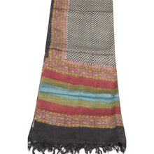 Load image into Gallery viewer, Sanskriti Vintage Dupatta Long Stole Pure Silk Multicolor Hijab Printed Scarves
