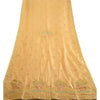 Sanskriti Vintage Long Dupatta Stole Chanderi Peach Woven Brocade tørklæder
