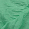 Sanskriti Vintage Long Dupatta Stole Cotton Green Embroidered Wrap Scarves