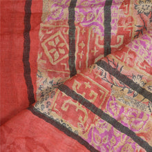 Load image into Gallery viewer, Sanskriti Vintage Long Dupatta Stole Pure Woolen Red Shawl Printed Soft Scarves

