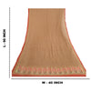 Sanskriti Vintage Cream Long Dupatta Stole Cotton Silk Digital Printed Scarves