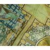Sanskriti Vintage Long Dupatta Stole Cotton Silk Green Digital Printed Scarves