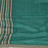 Sanskriti Vintage Dupatta Long Stole 100% Pure Cotton Green Hijab Woven Scarves
