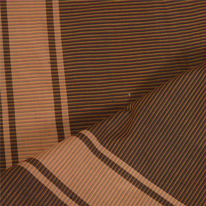 Санскрити Винтаж Длинный Дупатта Палантин Чистый Хлопок Коричневый Хиджаб Тканые Шарфы