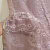 Sanskriti Vintage Long Dupatta Stole Cotton Silk Purple Hand-Block Printed Veil