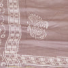 Sanskriti Vintage Long Dupatta Stole Cotton Silk Purple Hand-Block Printed Veil