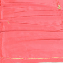 Load image into Gallery viewer, Sanskriti Vintage Long Dupatta Stole Satin Red Hand Beaded Zardozi Scarves
