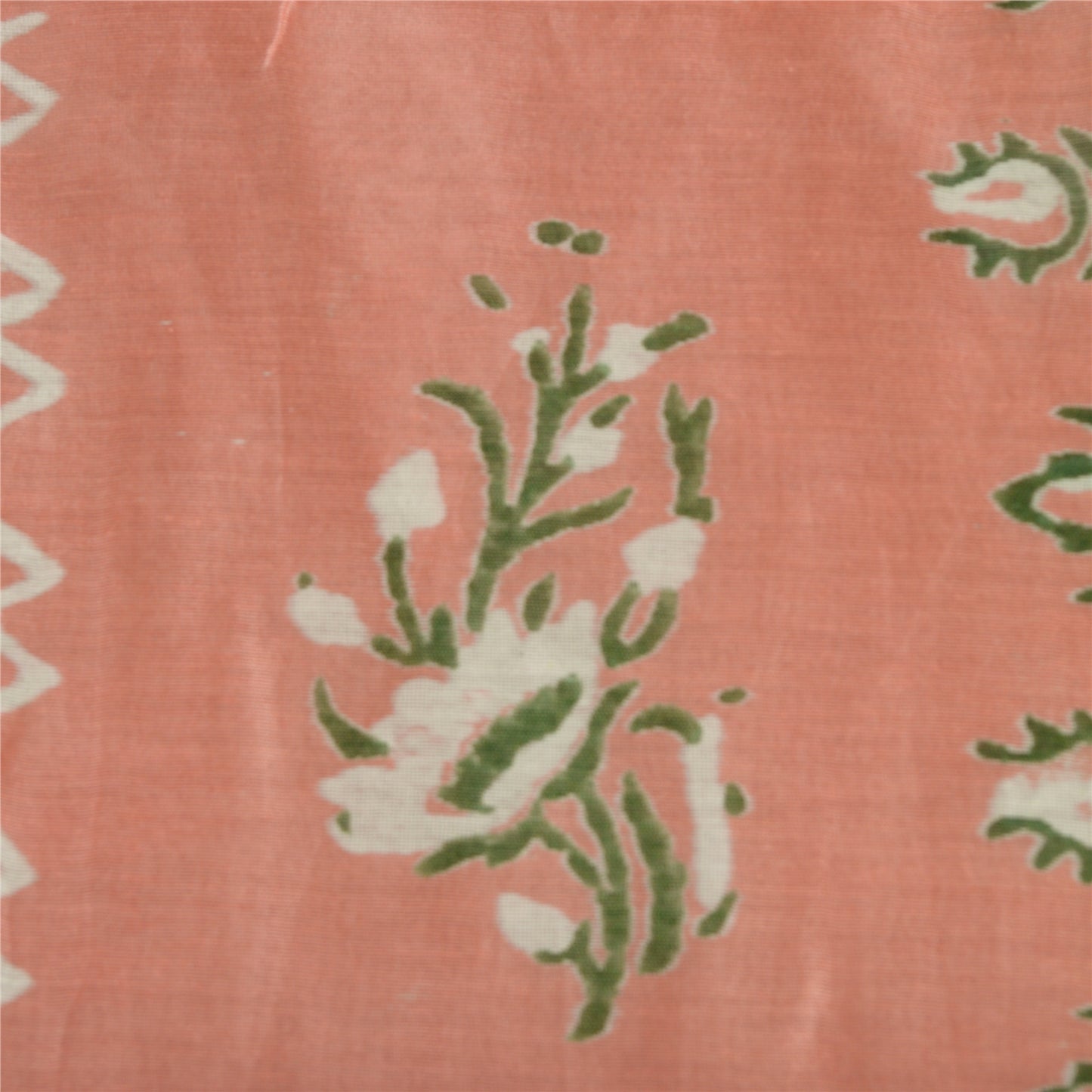 Sanskriti Vintage Lange Dupatta Stole Bomuld Silke Håndbloktrykte Wrap Tørklæder