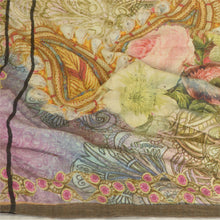Load image into Gallery viewer, Sanskriti Vintage Multicolor Pure Woolen Dupatta Long Stole Printed Wrap Scarves
