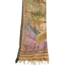 Load image into Gallery viewer, Sanskriti Vintage Multicolor Pure Woolen Dupatta Long Stole Printed Wrap Scarves
