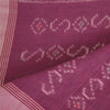 Sanskriti Vintage Long Stole Purple Pure Cotton Hijab Woven Sambalpuri Ikat Veil