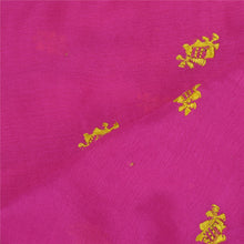 Load image into Gallery viewer, Sanskriti Vintage Dupatta Long Stole Pure Chiffon Silk Magenta Hand Beaded Veil

