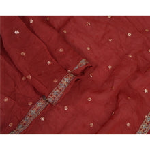 Load image into Gallery viewer, Sanskriti Vintage Dupatta Long Stole Pure Georgette Silk Green Hand Beaded Veil
