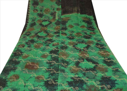 Sanskriti Vintage Indian Gudari Kantha Cotton Full Throw Bedspread Hand Made Needle Work