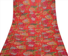 Load image into Gallery viewer, New Indian Gudari Kantha Cotton Full Throw Bedspread Hand Made Needle Work

