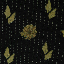 Load image into Gallery viewer, Vintage Indian Gudari Kantha Cotton Full Throw Bedspread Hand Made Needle Work
