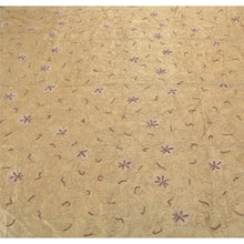 Load image into Gallery viewer, Sanskriti Indian Vintage Cream Heavy Dupatta 100% Pure Silk Hand Beaded Stole
