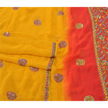 Load image into Gallery viewer, Sanskriti Vintage Heavy Dupatta Pure Georgette Silk Hand Beaded Chikankari Stole
