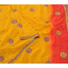 Load image into Gallery viewer, Sanskriti Vintage Heavy Dupatta Pure Georgette Silk Hand Beaded Chikankari Stole
