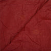 Sanskriti Vintage Dark Red Heavy Dupatta Pure Chiffon Silk Hand Embroidered Veil