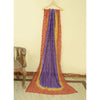 Sanskriti Vintage Multicolor Long Dupatta Stole Net Mesh Hand Beaded Woven