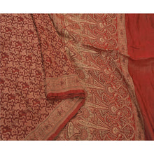 Load image into Gallery viewer, Heavy Saree Woven 100% Pure Satin Silk Fabric 5 Yard Sari
