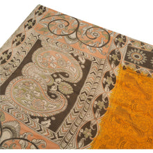 Load image into Gallery viewer, Heavy Saree Pure Cotton Kalamkari Printed Yellow Premium Sari
