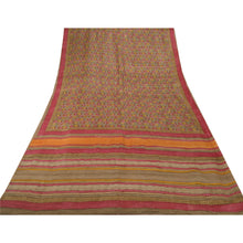 Load image into Gallery viewer, Heavy Saree Printed 100% Pure Handloom Fabric 5 Yd Floral Sari
