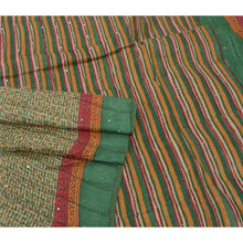 Load image into Gallery viewer, Sanskriti Vintage Heavy Sarees Pure Tussar Silk Handmade Sari Fabric Blouse PC

