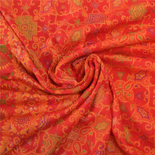 Load image into Gallery viewer, Sanskriti Vintage Red Heavy Indian Sari 100% Pure Silk Woven Sarees 5 YD Fabric
