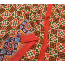 Load image into Gallery viewer, Sanskriti Vintage Rare Double Ikat Heritage Saree Handwoven 100% Pure Silk Sari
