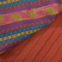 Load image into Gallery viewer, Sanskriti Vintage Heavy Sarees Pure Silk Woven Begumpuri Bengali Sari Fabric
